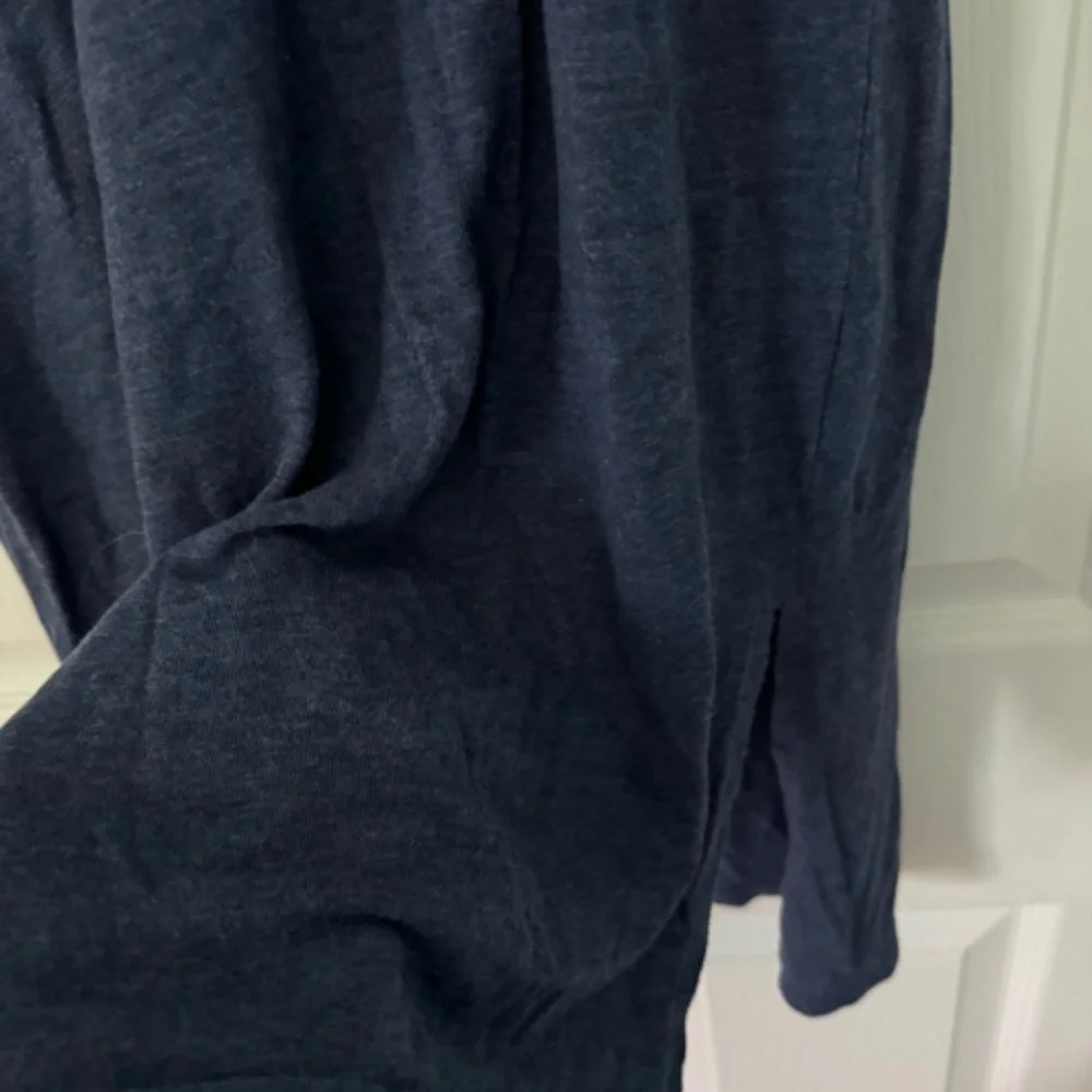 Sleeveless Casual Madewell T-Shirt Tank Dress, Navy, Small - Picture 4 of 6